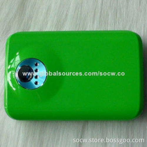 Portable power bank for iPhone with 8,800mAh capacity, dual USB